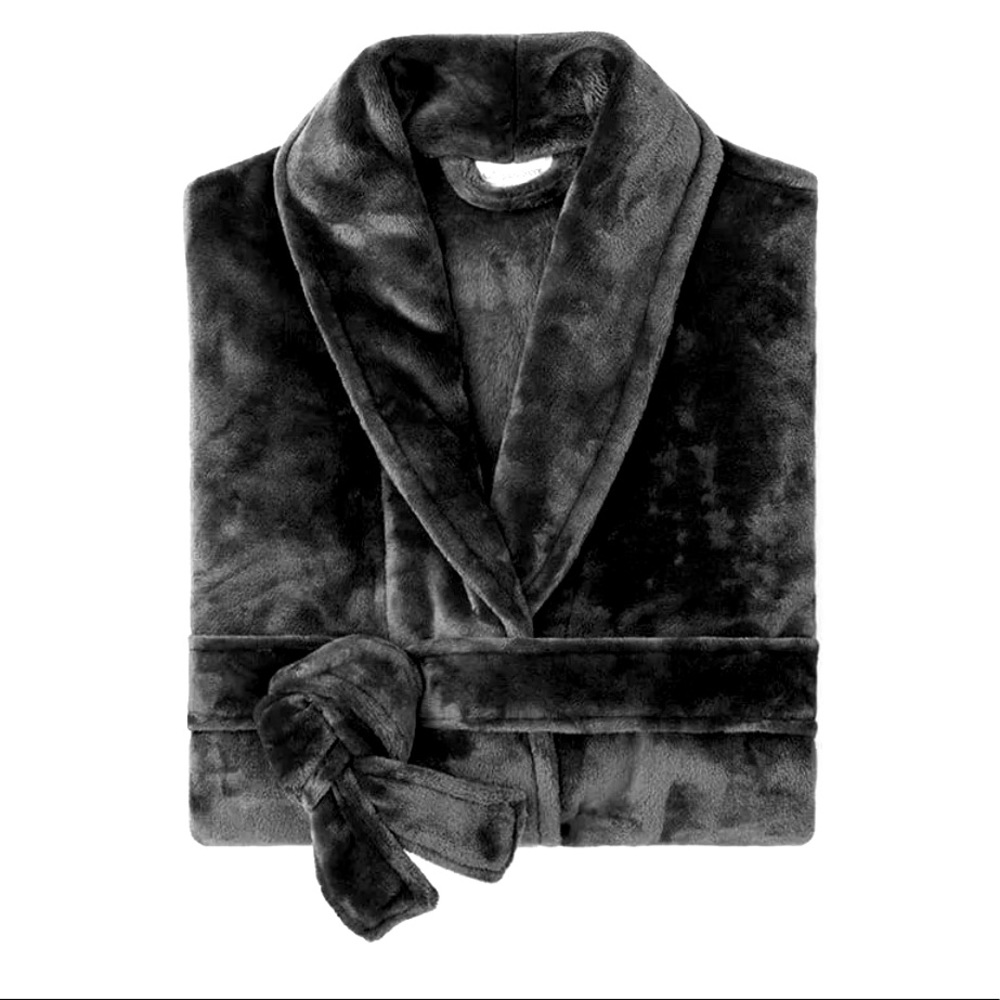 Personalization Mall Luxury Fleece Robe - Picture 3 of 16